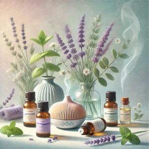 4-استفاده از روغن‌های طبیعی: آروماتراپی برای آرامش