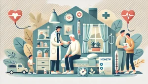 مزایای ویزیت پزشک متخصص در منزل نسبت به مراجعه حضوری