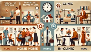مزایای ویزیت پزشک متخصص در منزل نسبت به مراجعه حضوری