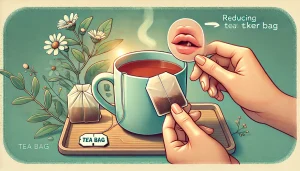 استفاده از چای کیسه‌ای برای تسکین و کاهش التهاب آفت